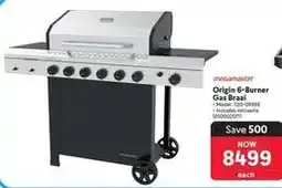 Makro Megamaster - origin 6-burner gas braai offer
