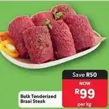 Makro Bulk tenderized braai steak offer
