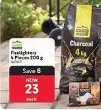 Makro Camp master - firelighters 4 pieces 200 g (451147) offer