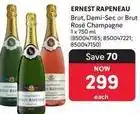 Makro Brut - , demi-sec or rosé champagne 1 x 750 ml (850047185 850047221 850047150) offer