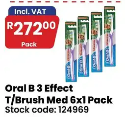 Africa Cash and Carry Oral B 3 Effect T/Brush Med offer