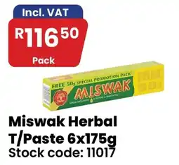 Africa Cash and Carry Miswak Herbal T/Paste offer