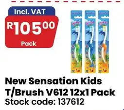 Africa Cash and Carry New Sensation Kids T/Brush V612 offer