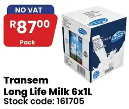 Africa Cash and Carry Transem Long Life Milk offer