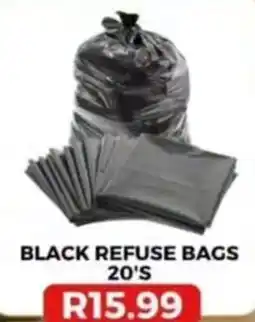 Saverite BLACK REFUSE BAGS offer