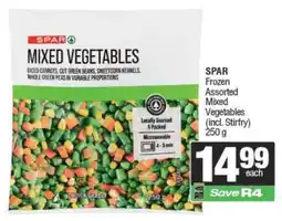 Spar SPAR Frozen Assorted Mixed Vegetables offer