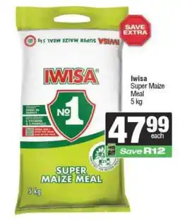 Spar Iwisa Super Maize Meal 5 kg offer