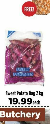Food Lover's Market Sweet potato offer