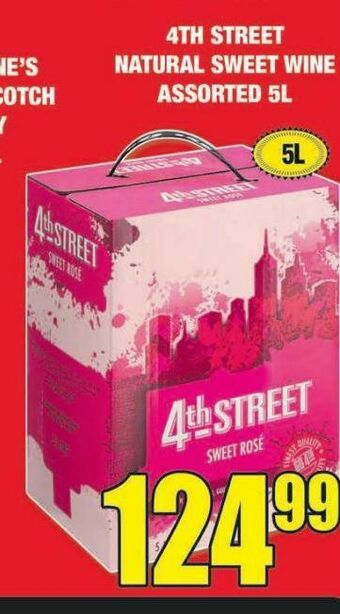 Boxer 4th street wine offer