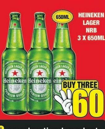 Boxer Heineken beer 3 offer