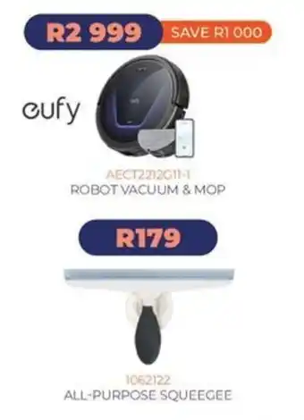 Eufy ROBOT VACUUM & MOP