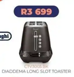 Kloppers De'Longhi Diaddema Long Slot Toaster offer
