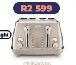 Kloppers De'Longhi toaster offer
