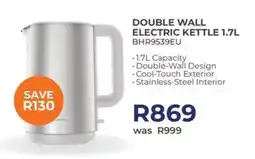 Kloppers Double Wall Electric Kettle 1.7L offer