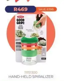 Kloppers Oxo Good Grips Hand-Held Spiralizer offer