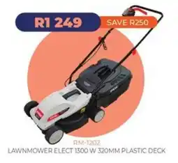 Kloppers Lawnmower Elect offer