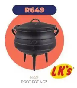Kloppers LK's POOT POT NO3 offer