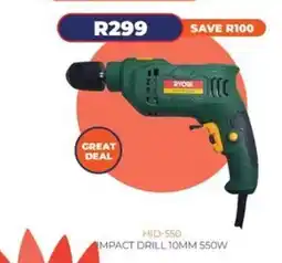 Kloppers RYOBI IMPACT DRILL offer