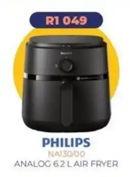 Kloppers PHILIPS ANALOG 6.2 L AIR FRYER offer