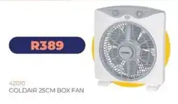 Kloppers GOLDAIR 25CM BOX FAN offer