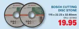 Cashbuild BOSCH CUTTING DISC STONE offer