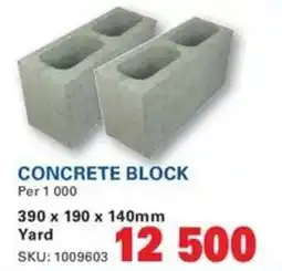 Cashbuild CONCRETE BLOCK offer