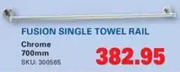 Cashbuild FUSION SINGLE TOWEL RAIL offer