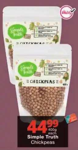 Checkers Simple Truth Chickpeas offer