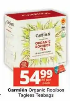 Checkers Carmién Organic Rooibos Tea offer