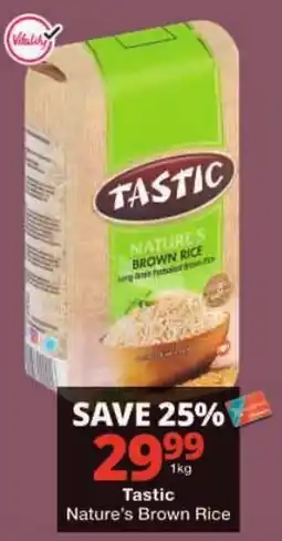 Checkers Tastic Nature's Brown Rice offer