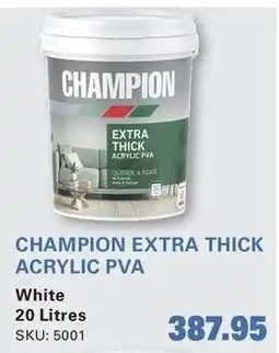 Cashbuild CHAMPION EXTRA THICK ACRYLIC PVA offer