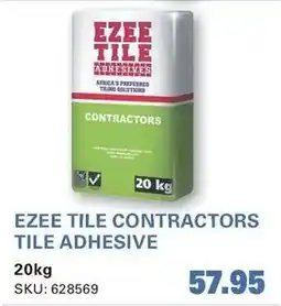 Cashbuild EZEE TILE CONTRACTORS TILE ADHESIVE offer
