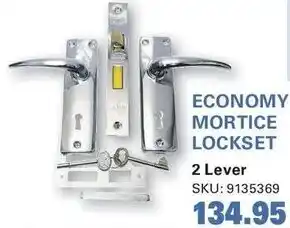 ECONOMY MORTICE LOCKSET