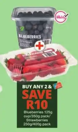 Checkers Blueberries offer