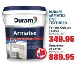 Cashbuild Duram Armatex Fine Textured offer