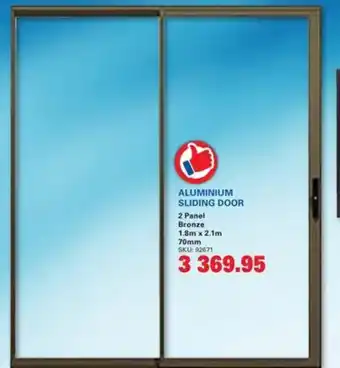 Cashbuild ALUMINIUM SLIDING DOOR offer
