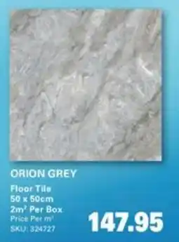 Cashbuild ORION GREY Floor Tile offer