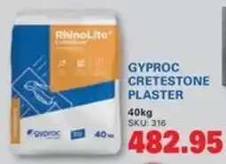 Cashbuild GYPROC CRETESTONE PLASTER offer
