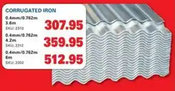 Cashbuild CORRUGATED IRON offer