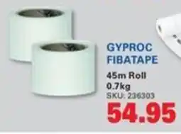 Cashbuild GYPROC FIBATAPE offer