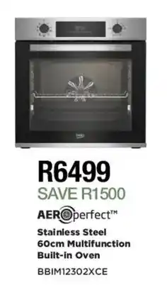 AERperfect Stainless Steel 60cm Multifunction Built-in Oven