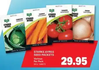 STARKE AYRES SEED PACKETS