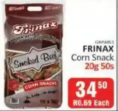 KitKat Cash and Carry FRINAX Corn Snack offer