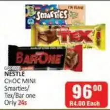 KitKat Cash and Carry Nestle Choc Mini Smarties/ Tex/ Bar One offer