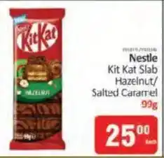 KitKat Cash and Carry Nestle Kit Kat Slab Hazelnut/Salted Caramel offer