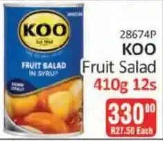 KitKat Cash and Carry KOO Fruit Salad offer