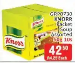 KitKat Cash and Carry Knorr Packet Soup Assorted offer