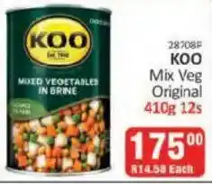 KitKat Cash and Carry KOO Mix Veg Original offer