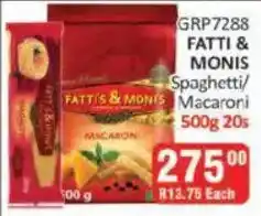 KitKat Cash and Carry Fatti & Monis Spaghetti/Macaroni offer