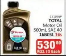 KitKat Cash and Carry Total Motor Oil SAE40 offer